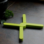 Silicon Trivet in Green